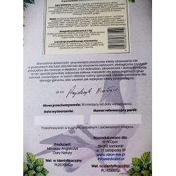 ZIOŁA na Pasożyty wewnętrzne 500G